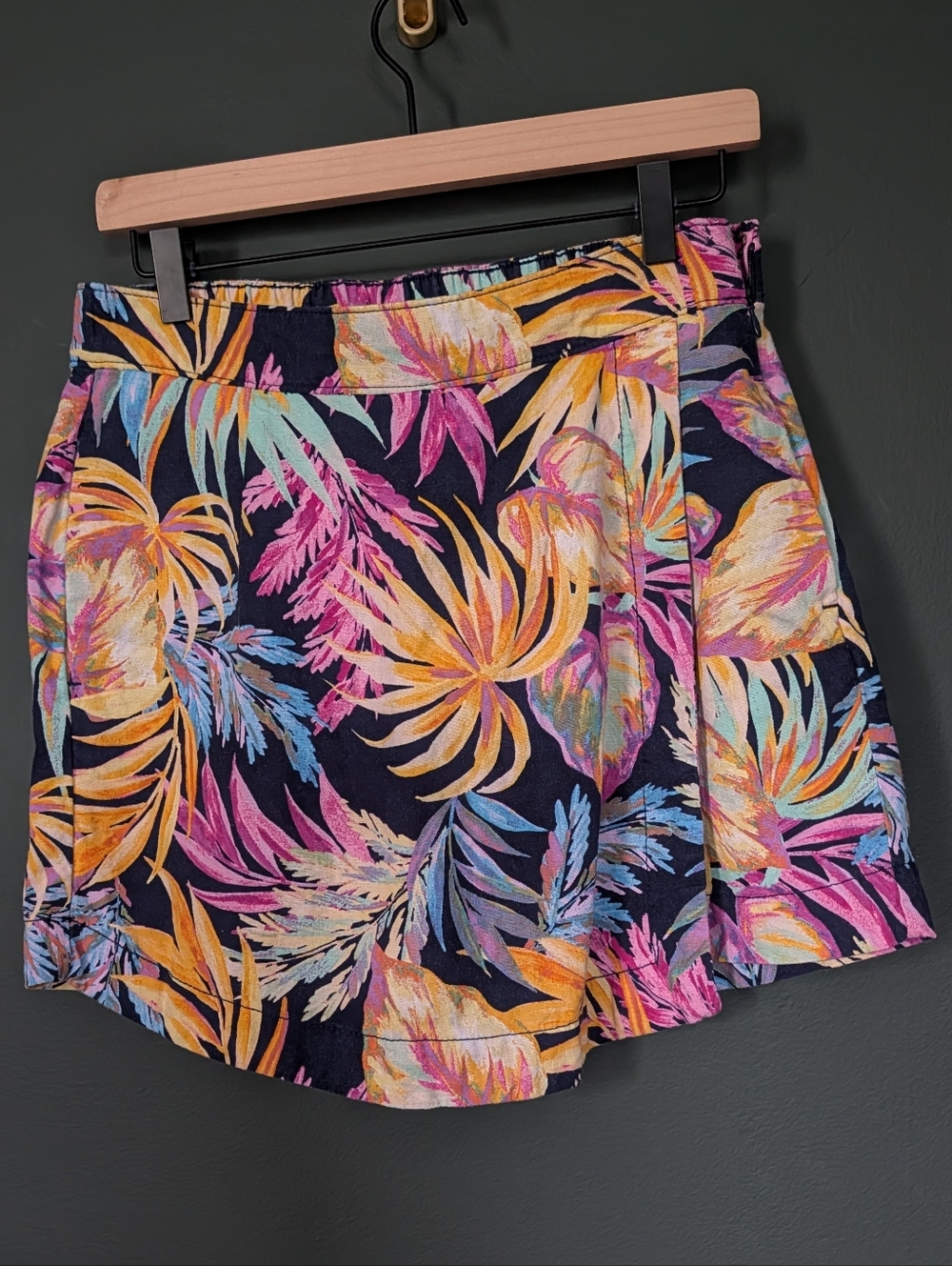 St. John’s Bay Floral Skort in Vibrant Tropical Print